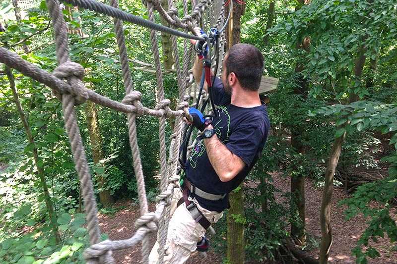Conquering my fears – Go Ape style in Trent Country Park