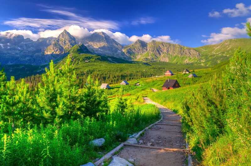 Summer morning colors in mountains. Summer landscape in High Tatra Mountains, Poland © Natureactiv  Dreamstime.com_