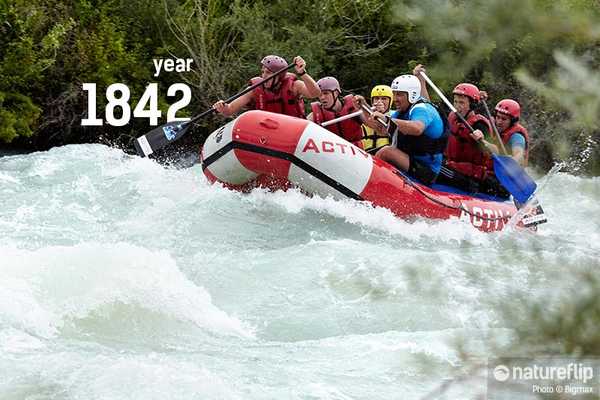White-Water Rafting, Since 1842