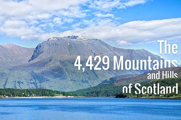 The 4,429 Mountains And Hills of Scotland