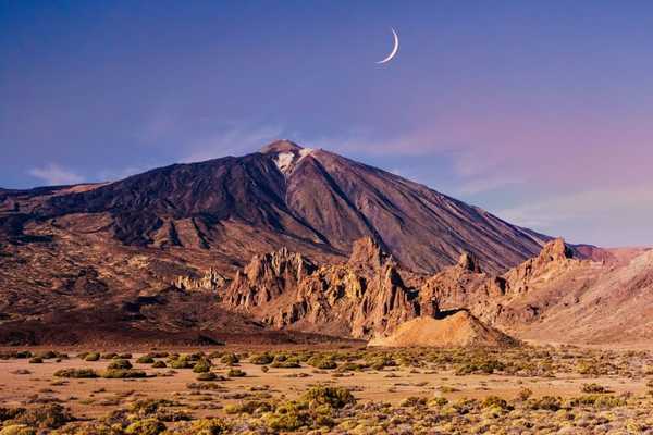 Hiking on Teide Peak in Canary Islands